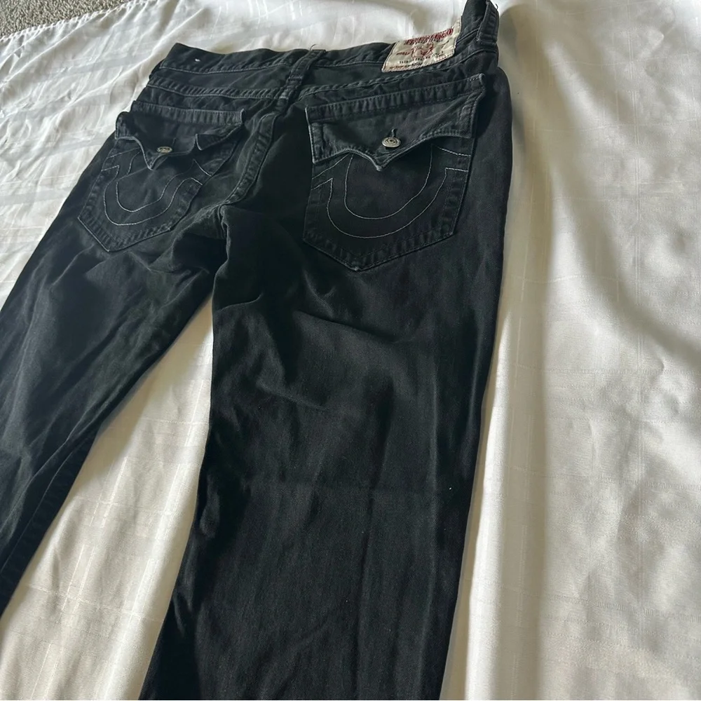 True Religion Black Distressed & Jeans Shorts Collection